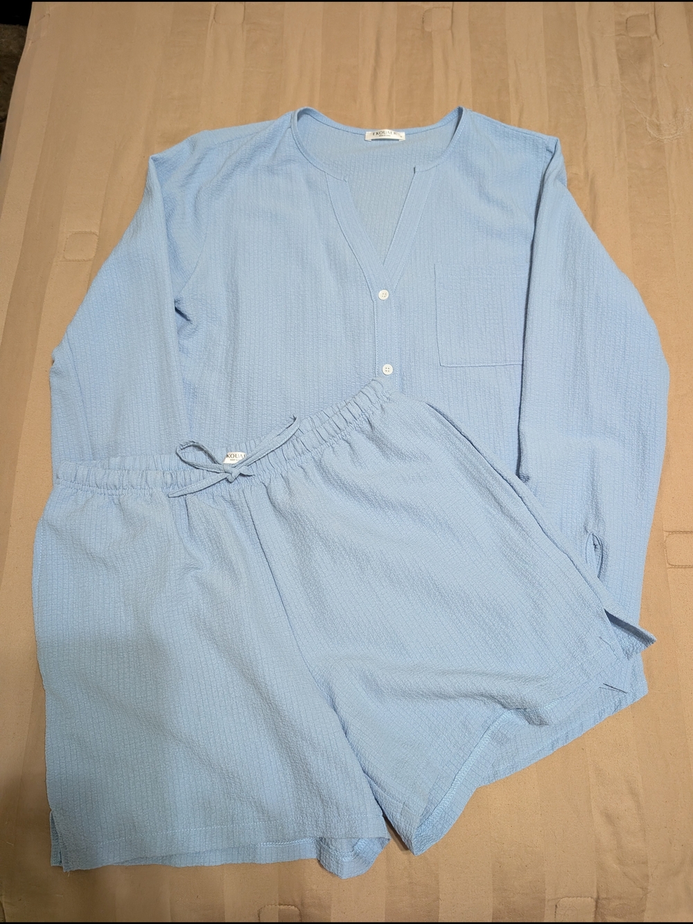 Ekouaer 2 Piece Shorts Set